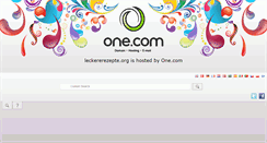 Desktop Screenshot of leckererezepte.org